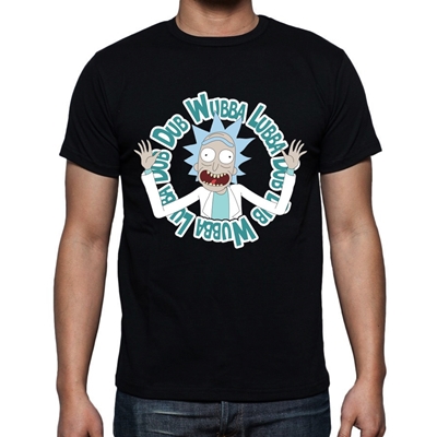 Мъжка тениска RICK AND MORTY - DUB WUBBA LUBBA Мъжка тениска RICK AND MORTY - DUB WUBBA LUBBA